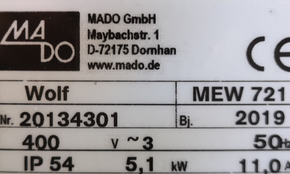 Visser goes occassion Mado MEW 721